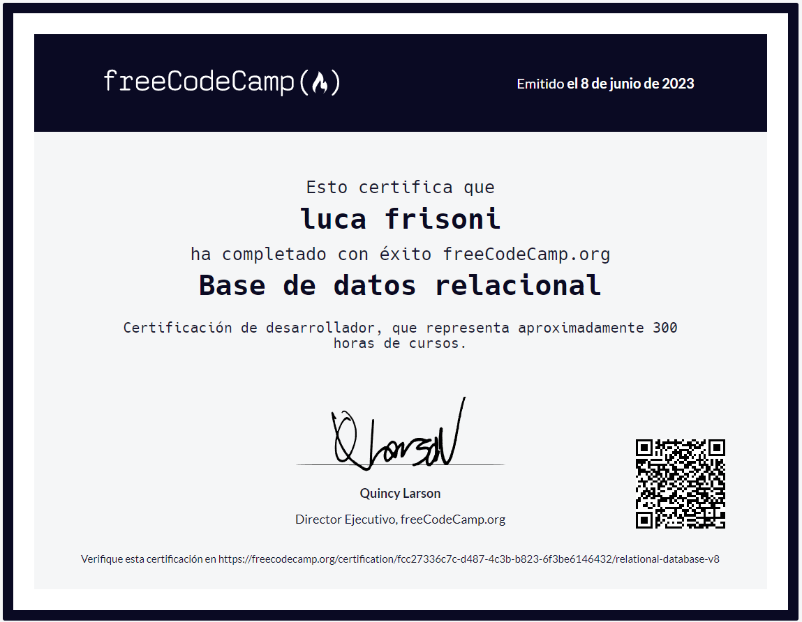 certificates